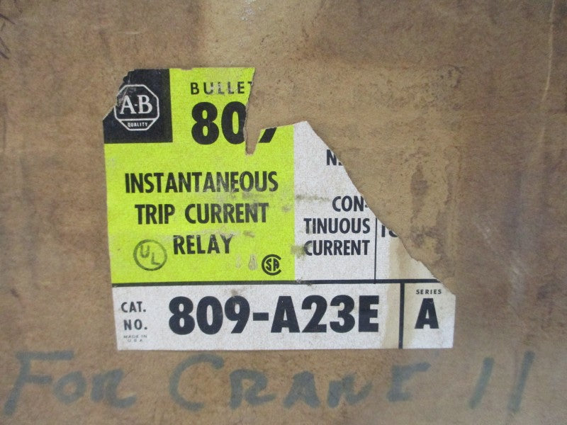 ALLEN BRADLEY 809-A23E SER. A 600V 185A (BR/YL) NSMP
