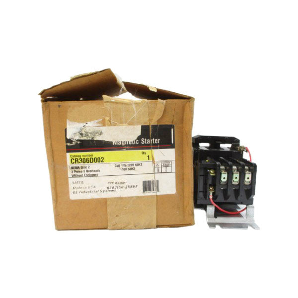 GENERAL ELECTRIC CR306D002 SER. A 110/115-120V 45A NSMP