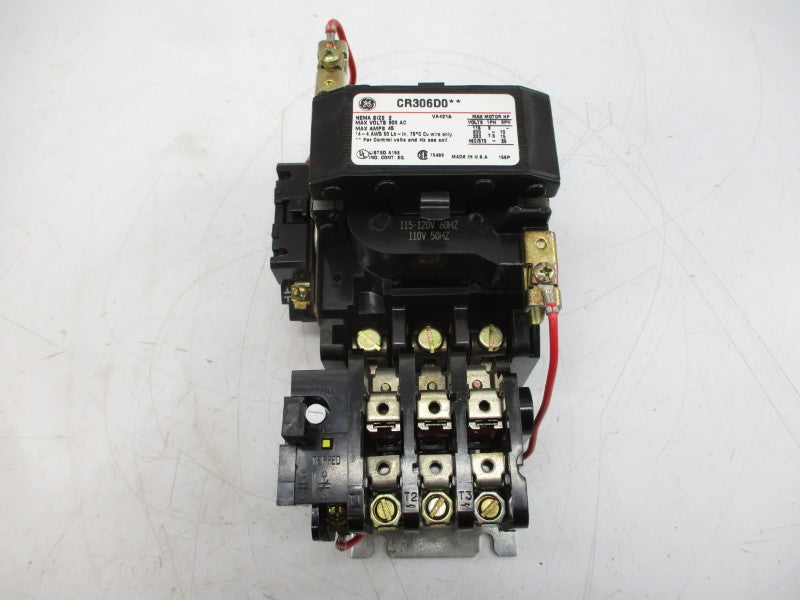 GENERAL ELECTRIC CR306D002 SER. A 110/115-120V 45A NSMP
