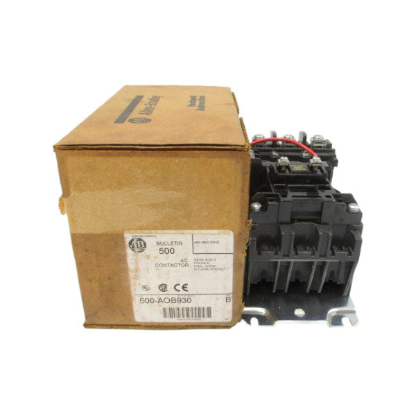 ALLEN BRADLEY 500-AOB930 SER. B 460-480V 18A (BR/WH) NSMP