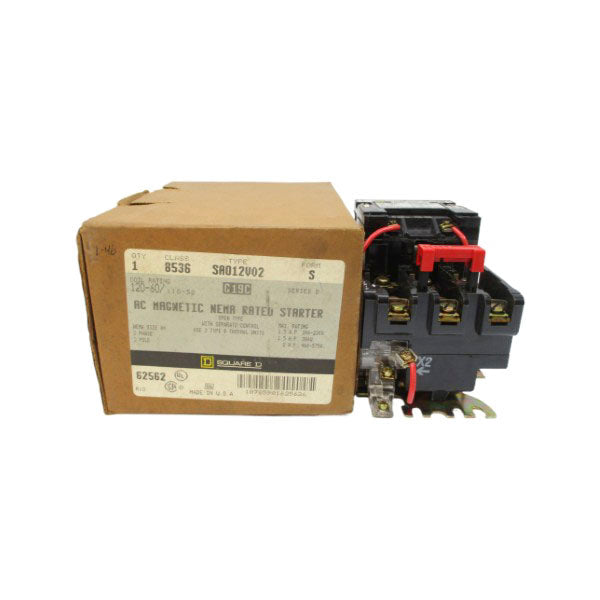 SQUARE D 8536SAO12V02S SER. B 110/120V NSMP