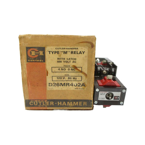 CUTLER HAMMER D26MR402A SER. A2 110/120V 10A NSMP