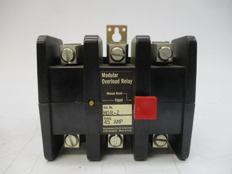 WESTINGHOUSE MOR2 2608D10G25 600VAC 45A NSMP