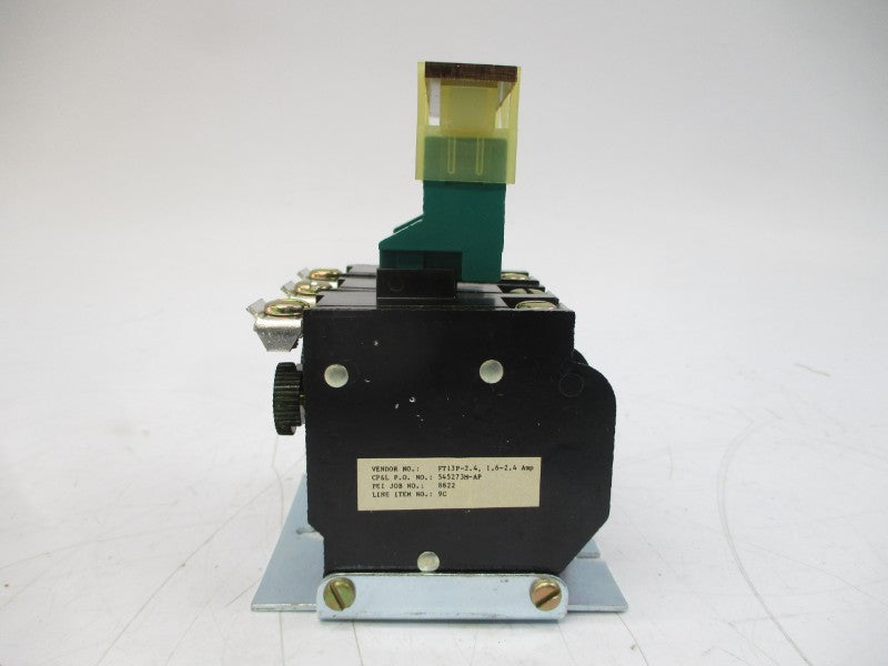 WESTINGHOUSE FT13P-2.4 5000D17G01 600VAC 1.6-2.4A NSMP