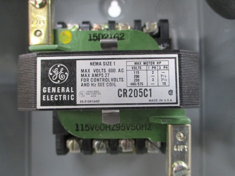 GENERAL ELECTRIC CR205C102 95/115V 27A NSMP