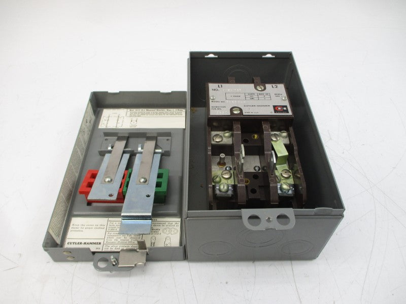 CUTLER HAMMER 9115H176K 6-200-4 115/230V NSMP