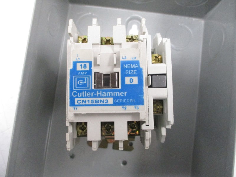 CUTLER HAMMER ECN0101A3A SER. A1 600V 18A (AS PICTURED) NSNP