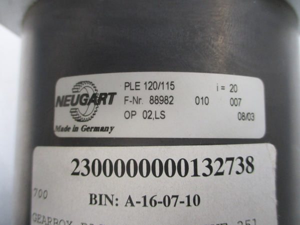NEUGART PLE120/115 88982 NSNP