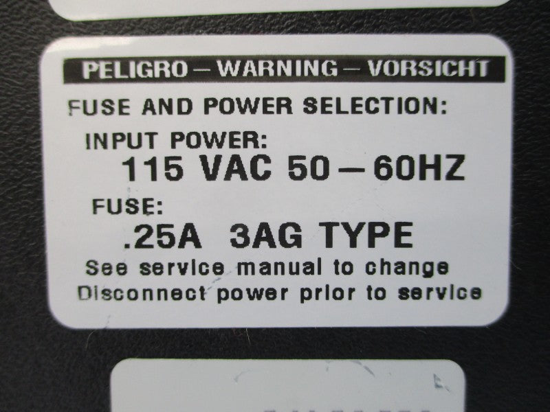 BLACK BOX SW854A 115VAC .25A NSNP