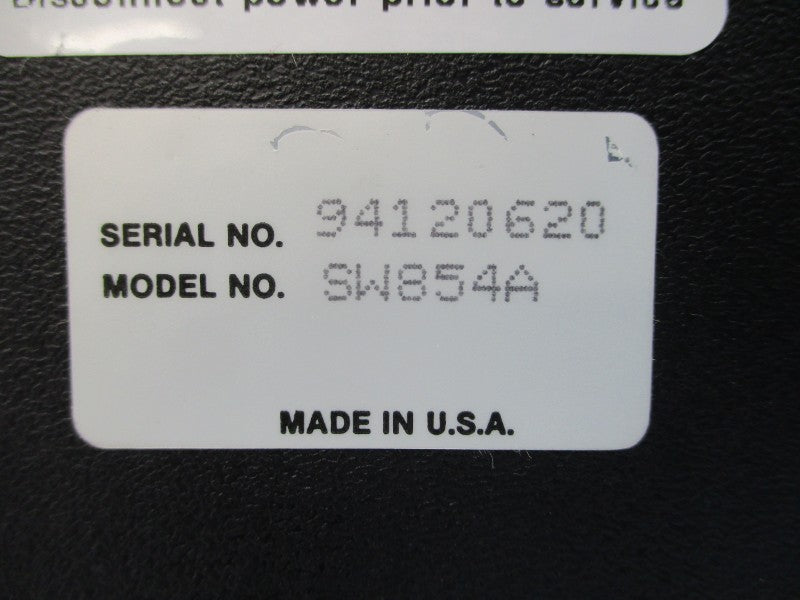 BLACK BOX SW854A 115VAC .25A NSNP