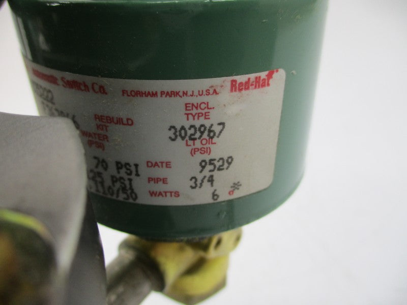ASCO 835222 110/120V 50-125PSI 3/4" NSNP