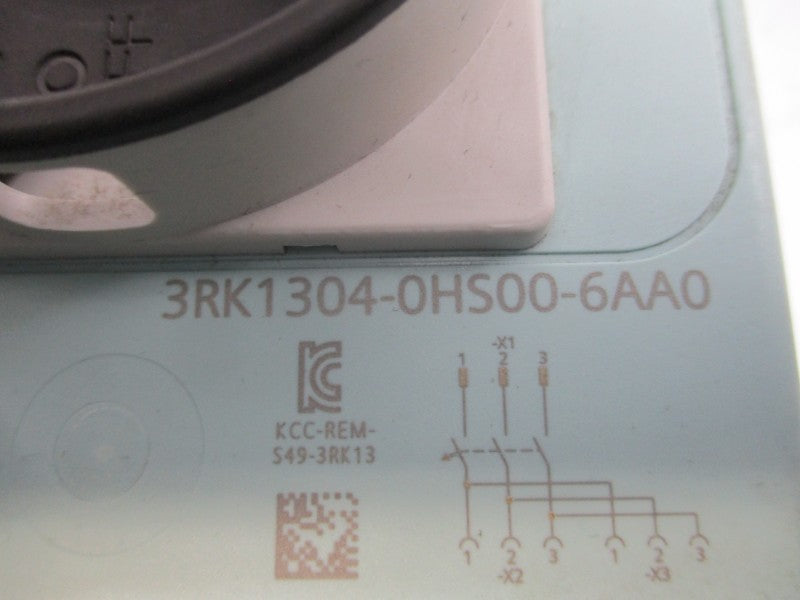SIEMENS 3RK1304-0HS00-6AA0 400VAC 25.0A NSNP