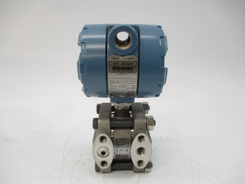 ROSEMOUNT 1151GP5S2DL4K2K5T1204 45VDC 750"H2O NSMP