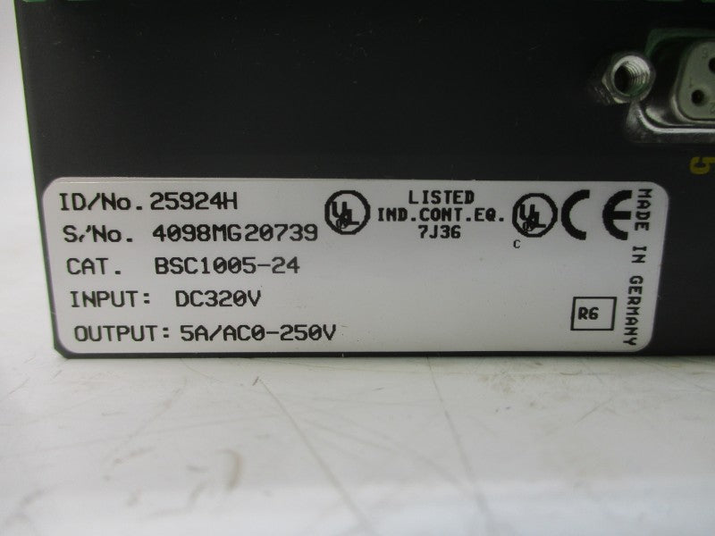 BALDOR BSC1005-24 25924H 230VDC 5A NSMP