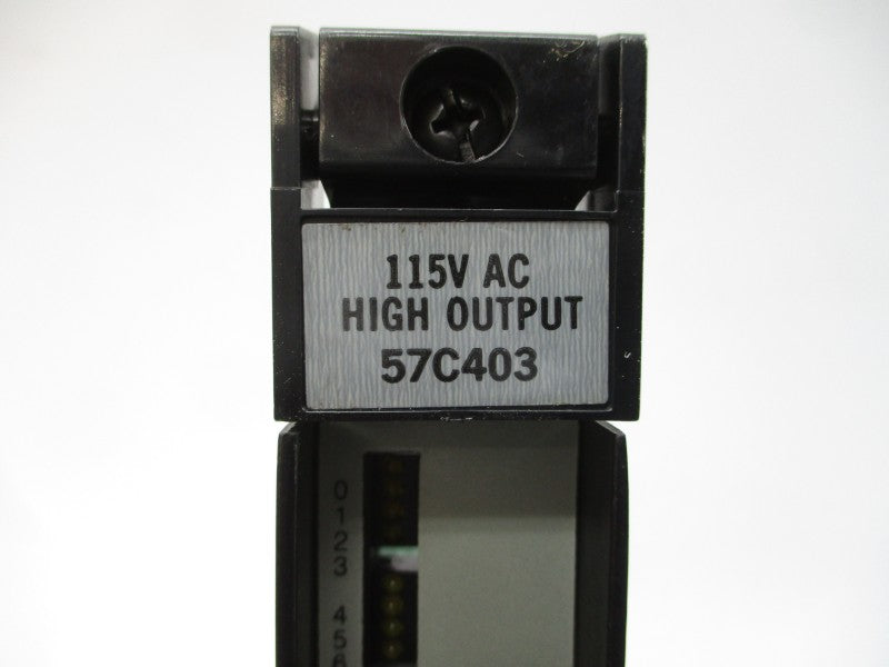 RELIANCE ELECTRIC R57C403 O-57403-J REV. 07 115VAC 2A REMAN
