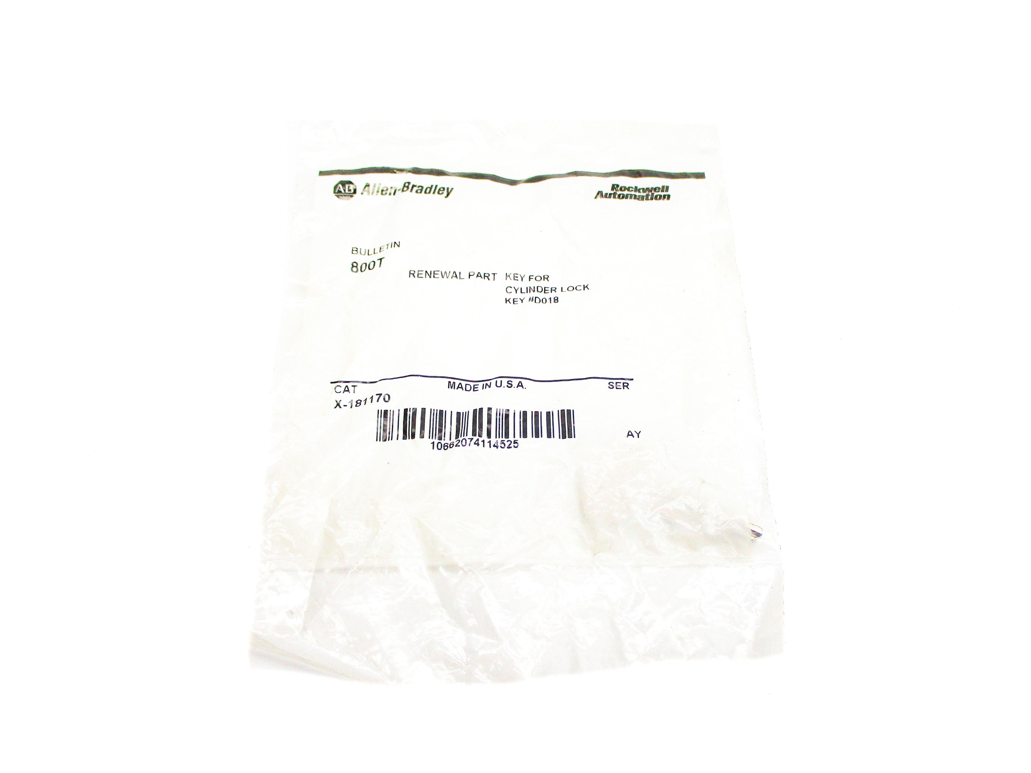 INDUSTRIAL SPARE PART X-181170 NSMP