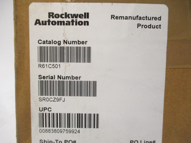 RELIANCE ELECTRIC R61C501 O-57636-C 115VAC/DC REV. 03 REMAN