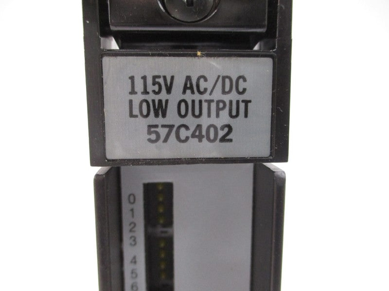 RELIANCE ELECTRIC RR57C402 57C402 0-57402-F 24-115VAC/DC 0.2A REV. 04 REMAN