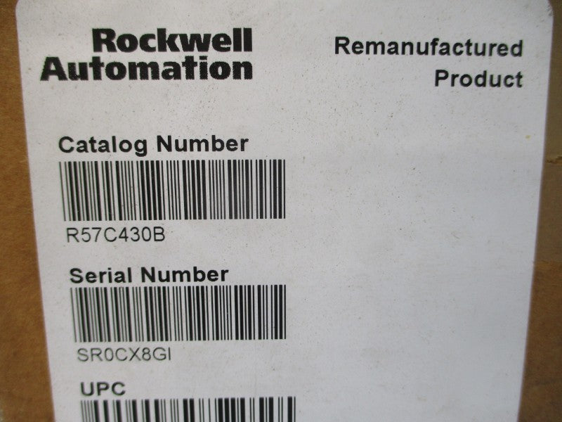 RELIANCE ELECTRIC R57C430B 57C430B 57430-2B REMAN