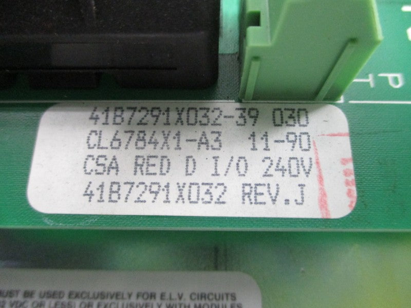 FISHER CONTROLS CL6784X1-A3 41B7291X032 24VDC 4.7A REV. J NUPI