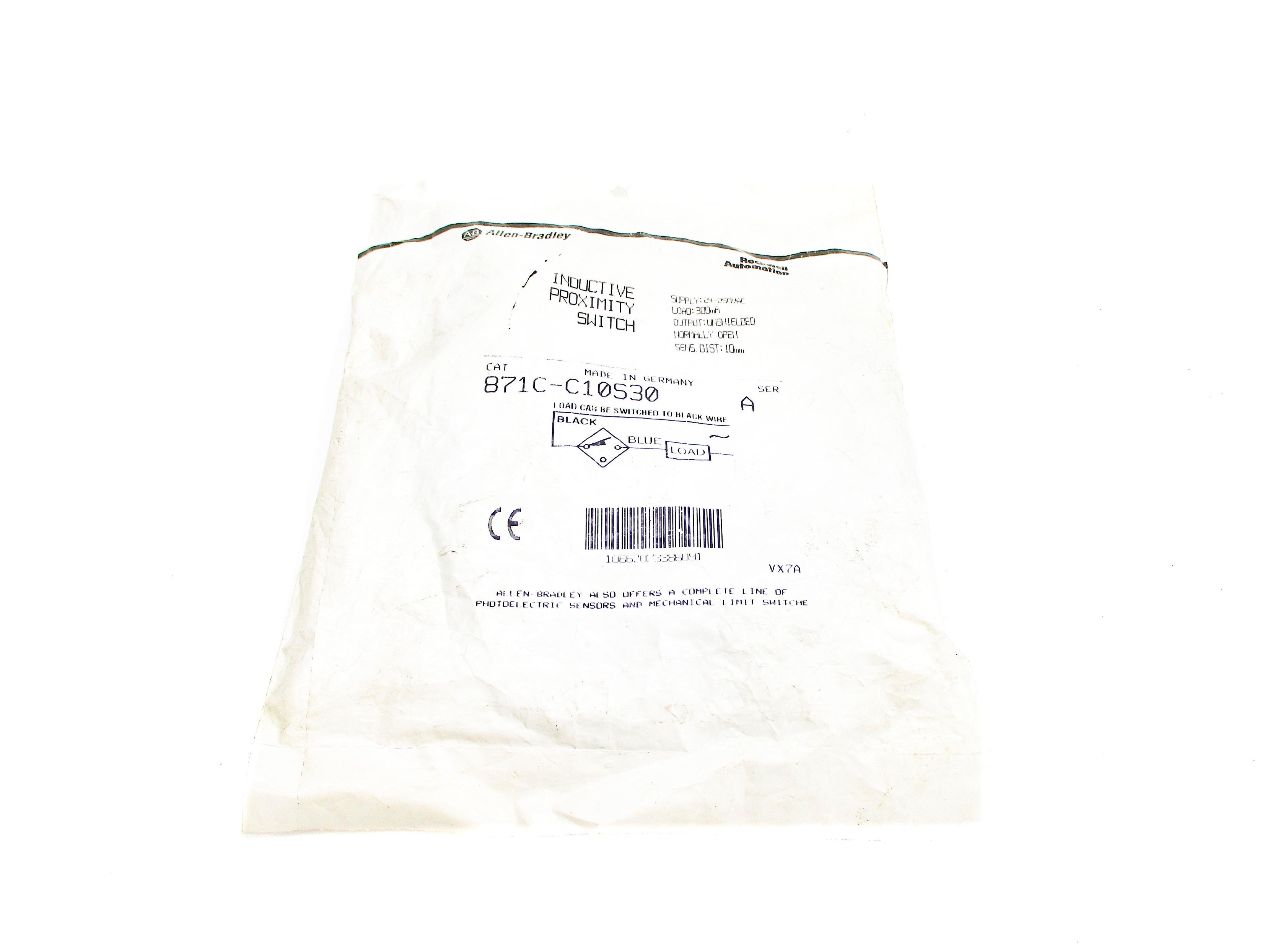 ALLEN BRADLEY 871C-C10S30 SER. A NSMP