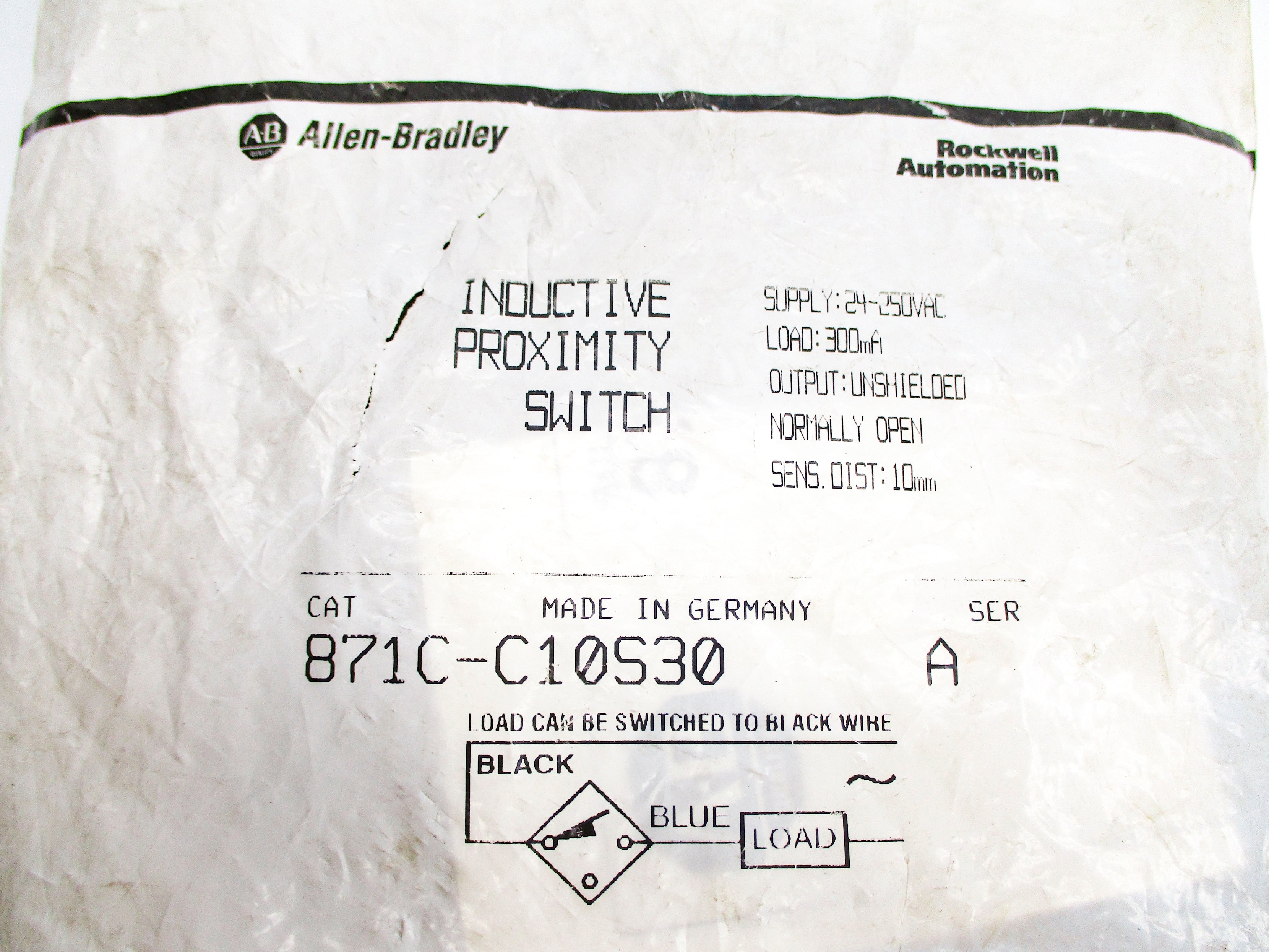 ALLEN BRADLEY 871C-C10S30 SER. A NSMP