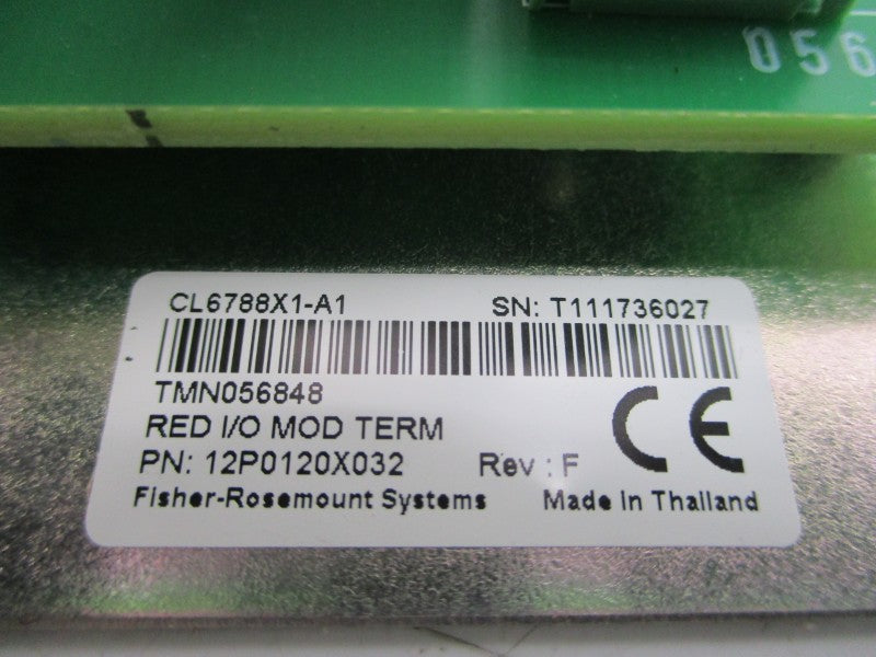 FISHER ROSEMOUNT CL6788X1-A1 12P0120X032 REV. F NUPI