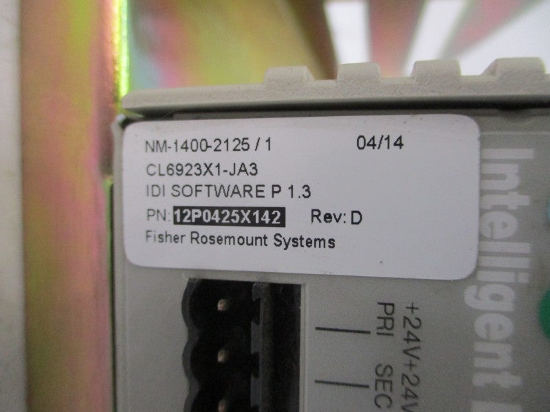 FISHER ROSEMOUNT CL6923X1-A1 12P0456X04R 21-29VDC REV. F/J UNMP