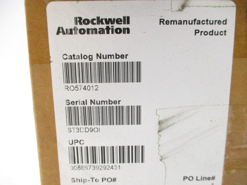 RELIANCE ELECTRIC RO574012 57401-2 REMAN