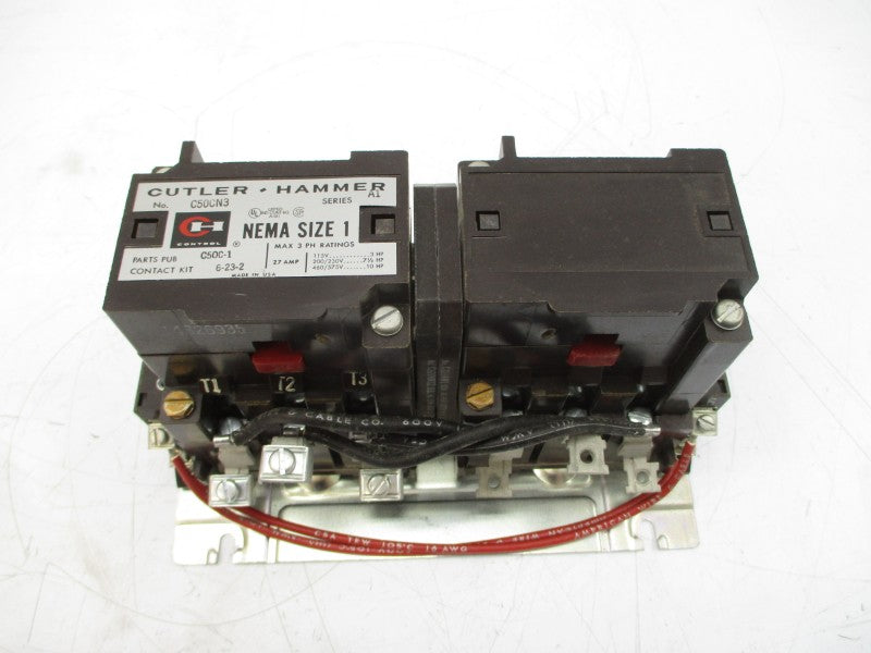CUTLER HAMMER C50CN3A SER. A1 110/120V 27A NSMP