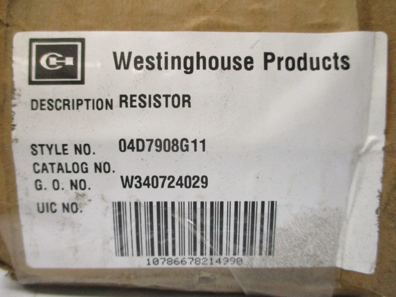 WESTINGHOUSE 04D7908G11 W340724029 NSMP