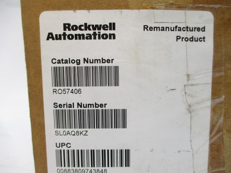 RELIANCE ELECTRIC RO57406 57406-K REMAN