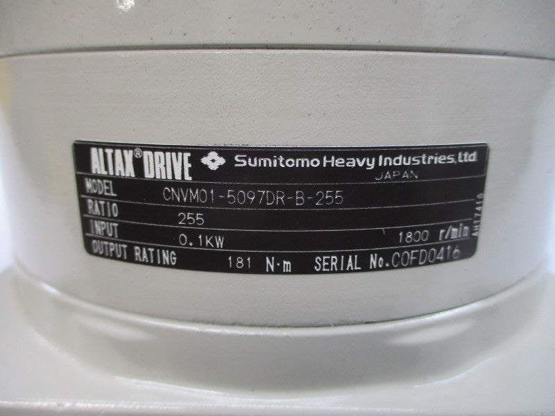 SUMITOMO CNVM01-5097DR-B-255 W/ TC-E/FB-01A 200V 0.60/0.07A NSNP