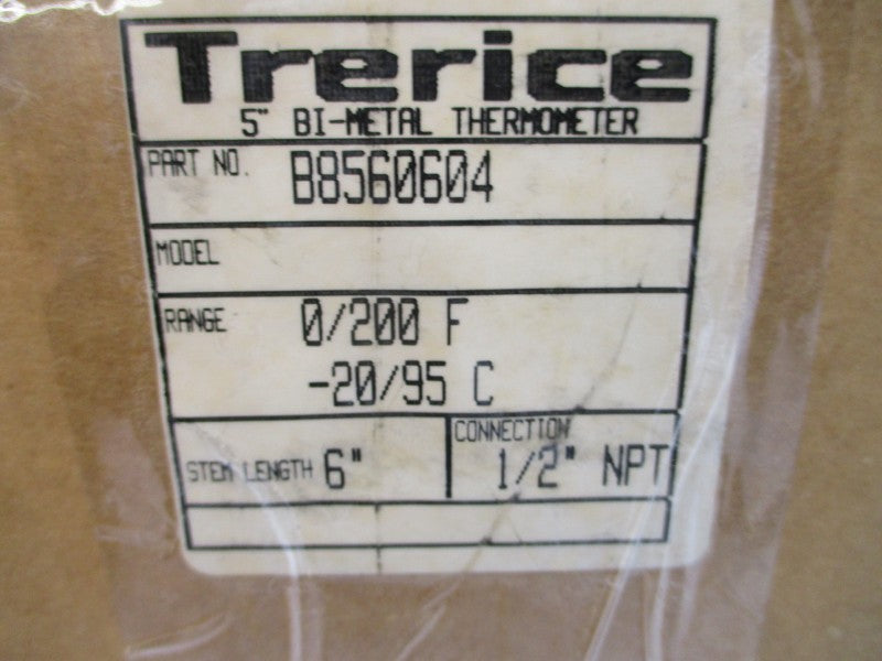 TRERICE B8560604 0/200'F 1/2" STEM6 NSMP