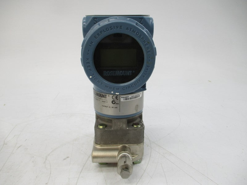 ROSEMOUNT 3051CD2A52A1AB4E5M5 10.5-55VDC 3626PSI NSMP