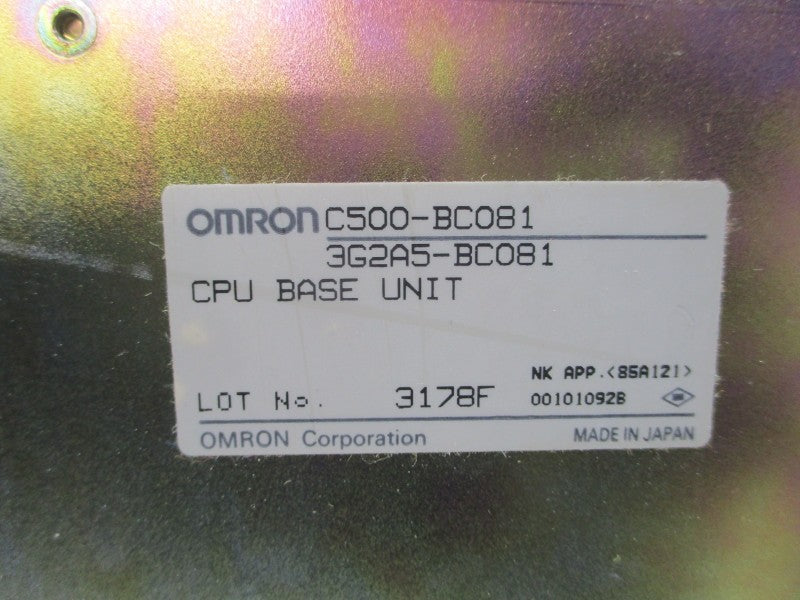OMRON C500-BC081 3G2A5-BC081 NSMP