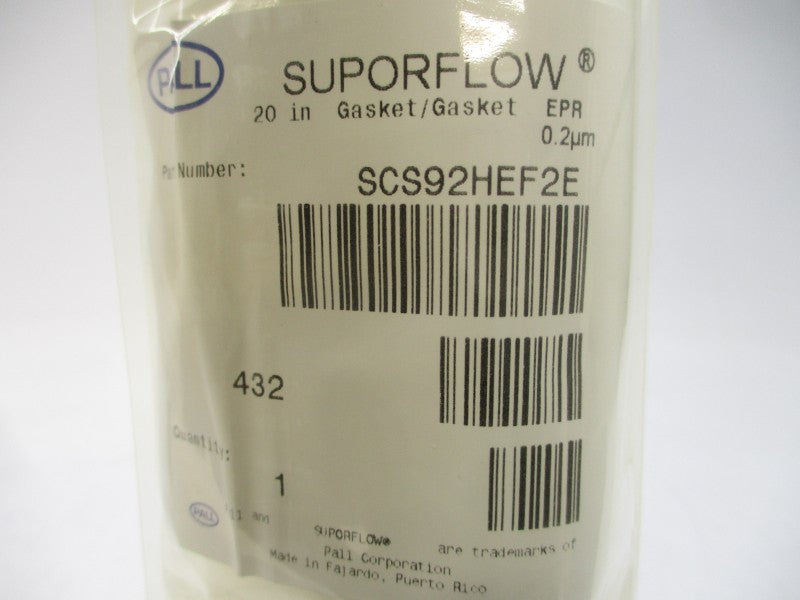 PALL SCS92HEF2E 432 NSMP