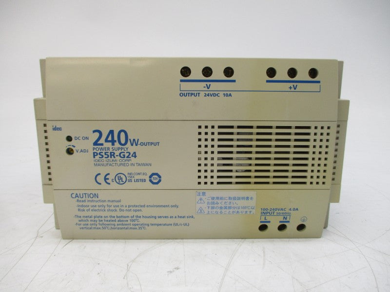 IDEC PS5R-G24 100-240VAC 4.0A NSMP