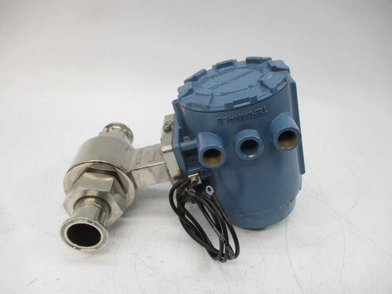 ROSEMOUNT 8732EST1A1N0M4 W/ 8721ASA015UA2N0AH 90-250VAC 0.5A 300PSI NSNP