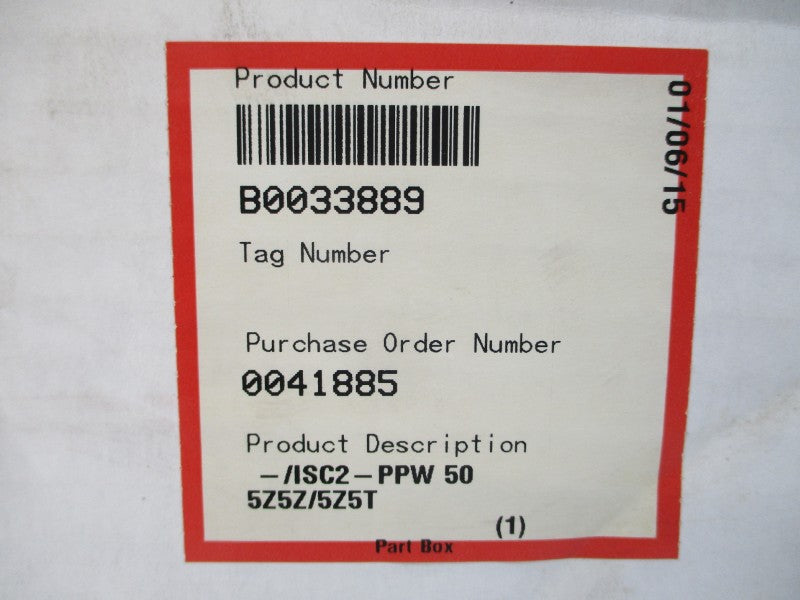 FLOWSERVE B0033889 NSMP