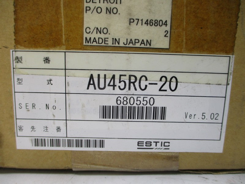 ESTIC CINETIC AUTOMATION AU45RC-20 200-230VAC 3.5A NSMP