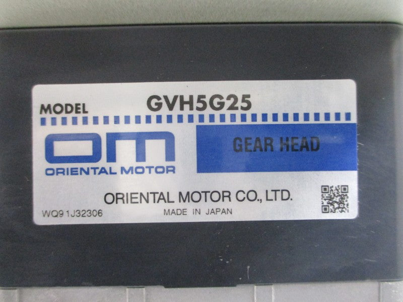 ORIENTAL MOTOR VHI540S-GVH W/ GVH5G25 200-220/230V 0.30-0.31/0.32A UNMP