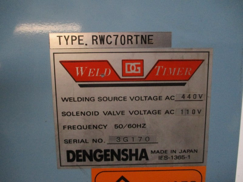 DENGENSHA RWC70RTNE RWC-70R 110/440VAC NSNP