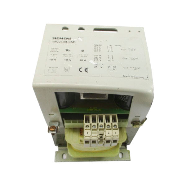 SIEMENS 4AV2400-2AB 415VAC 10A NSNP