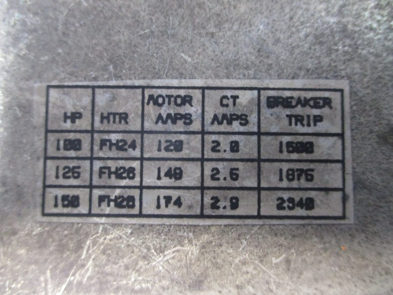 WESTINGHOUSE V201KTCJZ1 7874A11G02 575V 320A UNMP