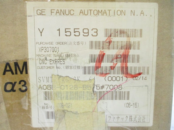 GE FANUC A06B-0128-B575#7008 114VAC 7.5A NSMP