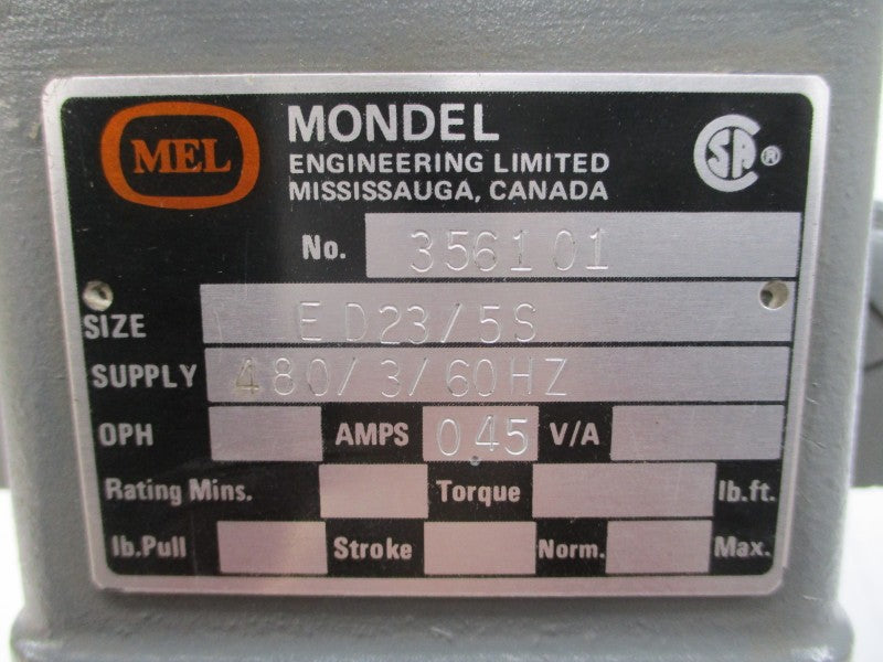 MONDEL 356101 ED23/5S 480V 0.45A NSNP