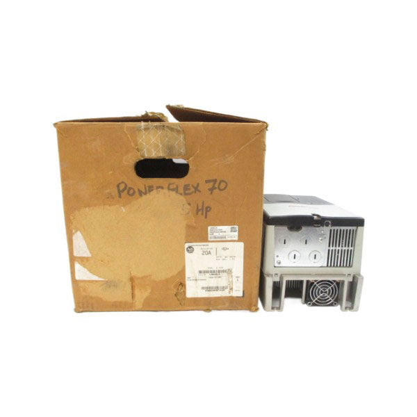 ALLEN BRADLEY 20AE9P0A0AYNNNNN SER. A F/W 2.009 432-660VAC 9A NSMP