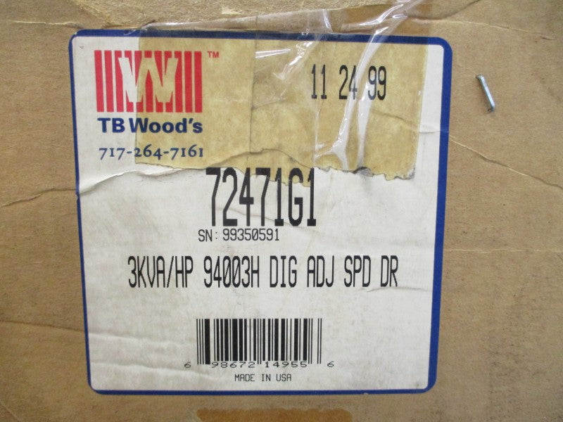 TB WOODS 72471G1 460V 5A NSMP