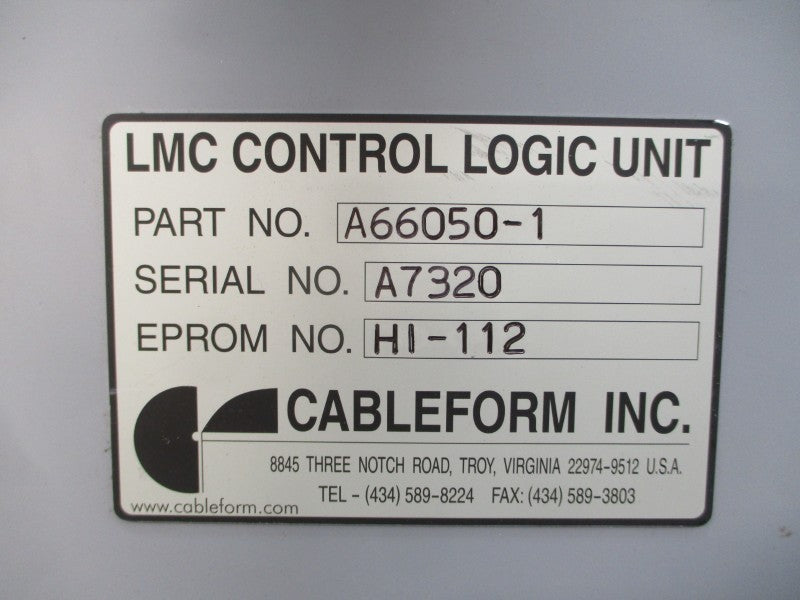 CABLEFORM A66050-1 HI-112 UNMP